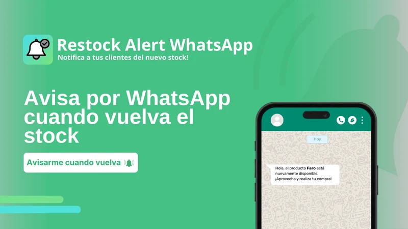 Restock Alert WhatsApp