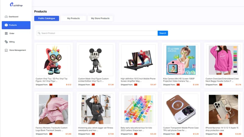 Quickdrop: All‑in‑One Dropship