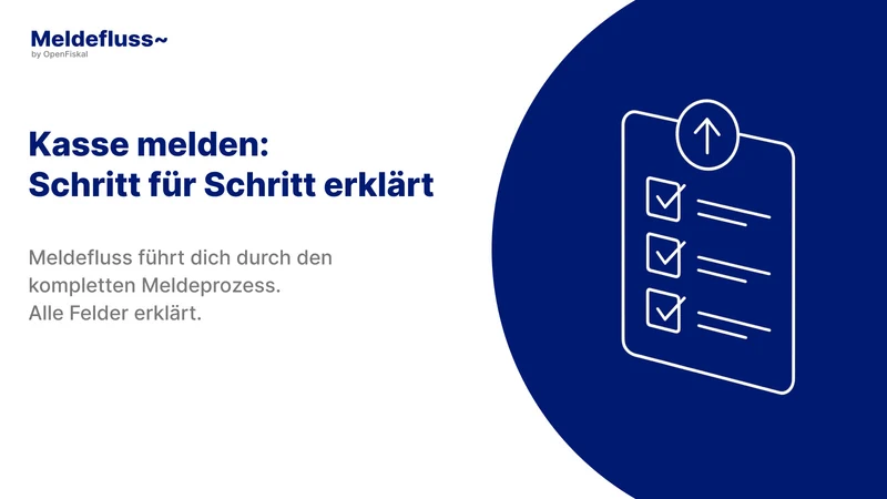 Meldefluss: TSE Meldung
