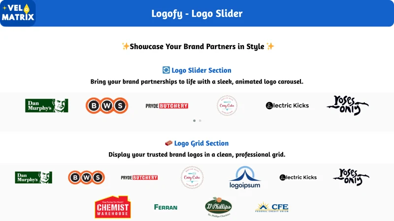 Logofy ‑ Logo Slider