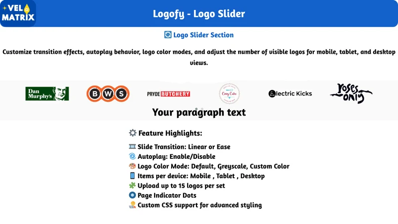 Logofy ‑ Logo Slider