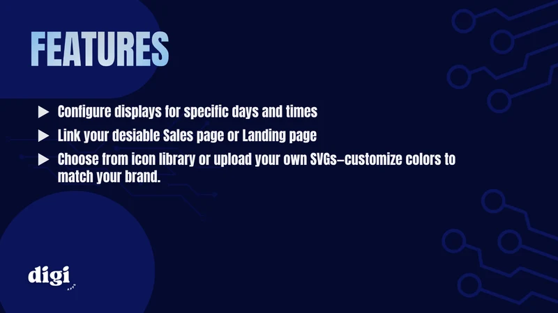 Digi Announcement Bar