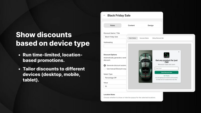 Geo Deals ‑ Location Discounts