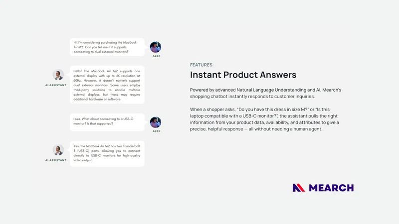 Mearch: AI Chatbot & Support