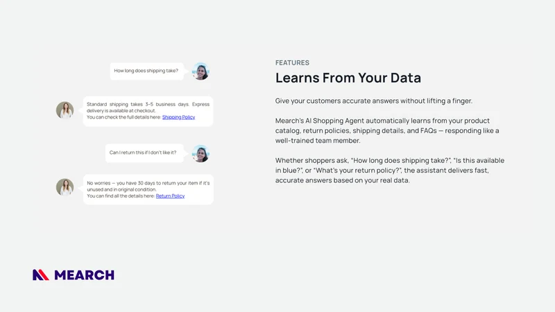 Mearch: AI Chatbot & Support