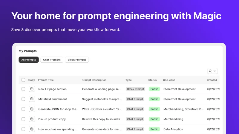 Magic Prompts: AI Prompt Kit