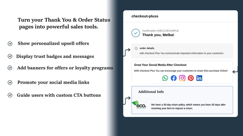 Elevon: Checkout Plus