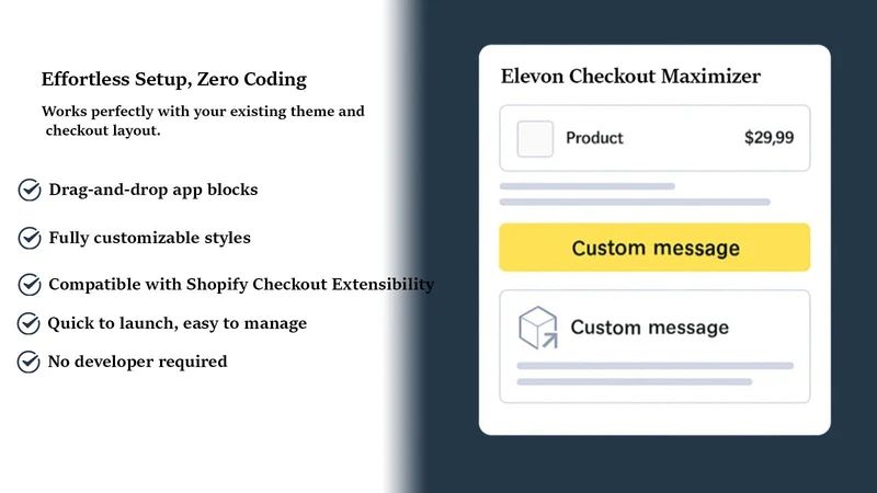 Elevon: Checkout Plus