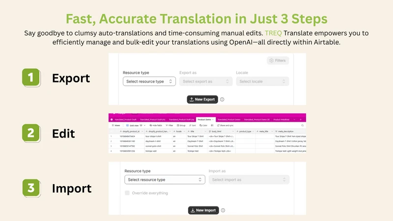 TREQ Translate