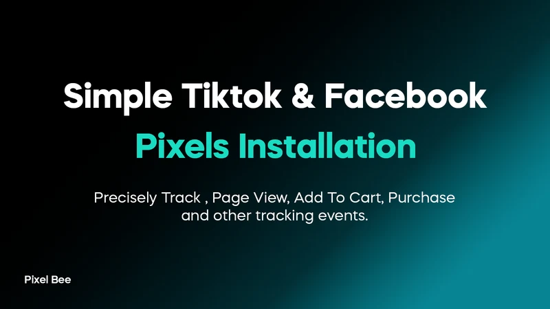 α Facebook Pixel ‑Tiktok Pixel