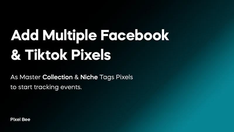 α Facebook Pixel ‑Tiktok Pixel