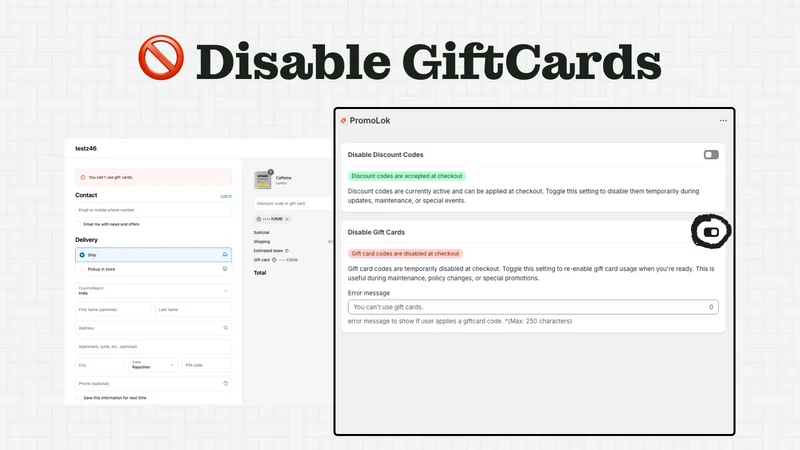 PromoLock: Discount Blocker