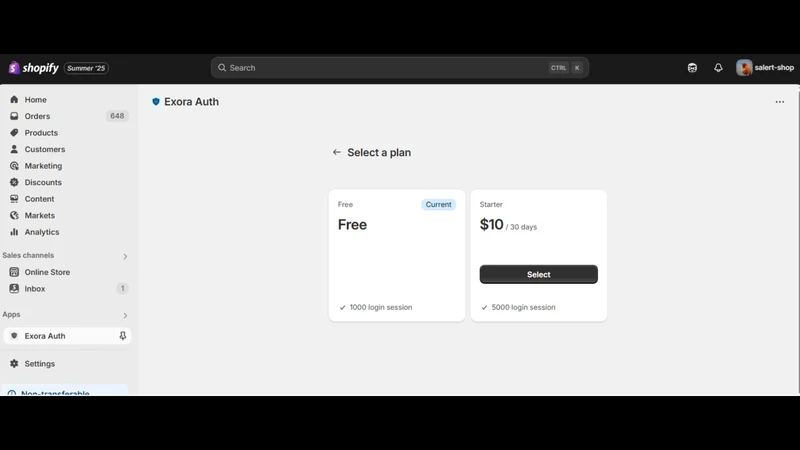 Exora Auth
