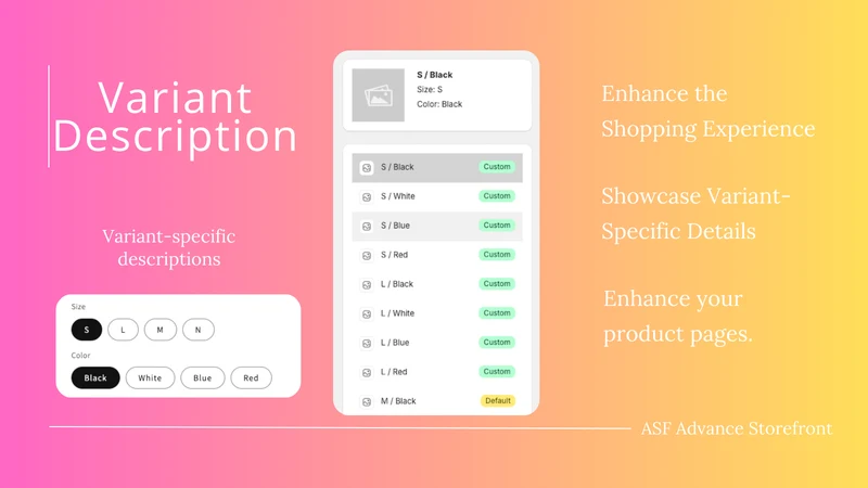 ADV Size Chart, Badges, Labels