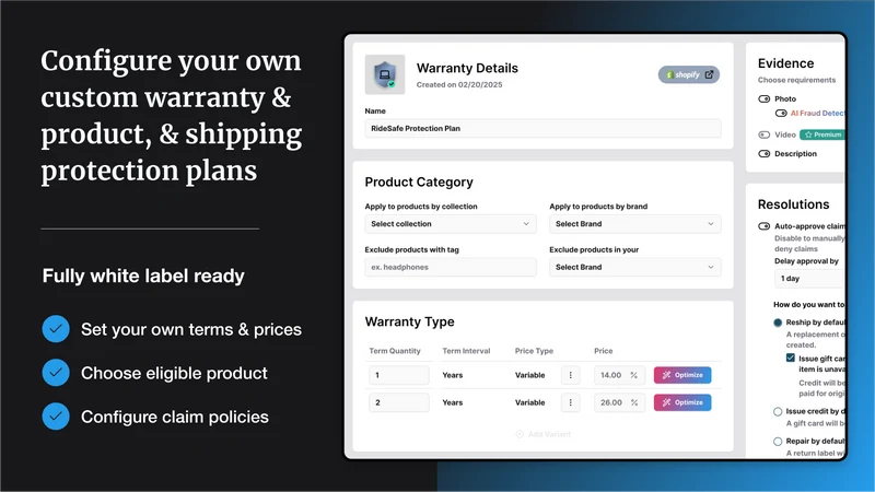 Umbrella: In‑house Warranties