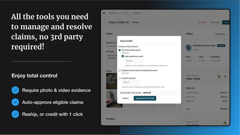 Umbrella: In‑house Warranties