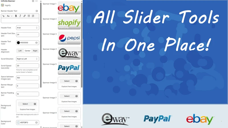 Logofy ‑ Logo Banner Slider