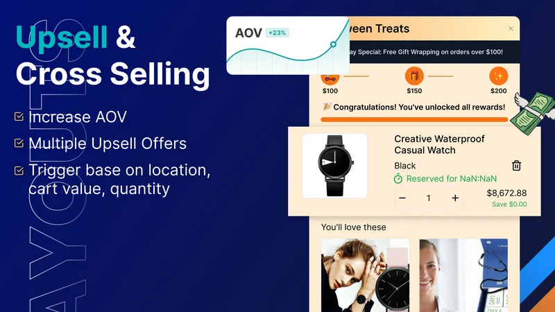King Cart & Upsell