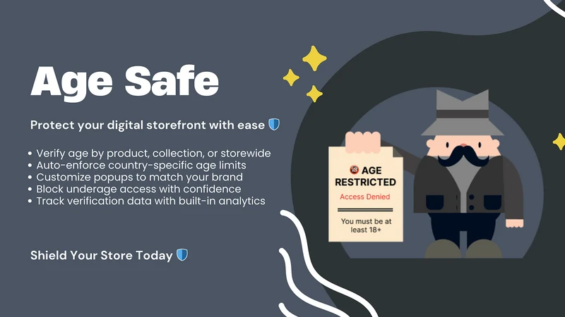 AgeSafe: Age Gate & Verify