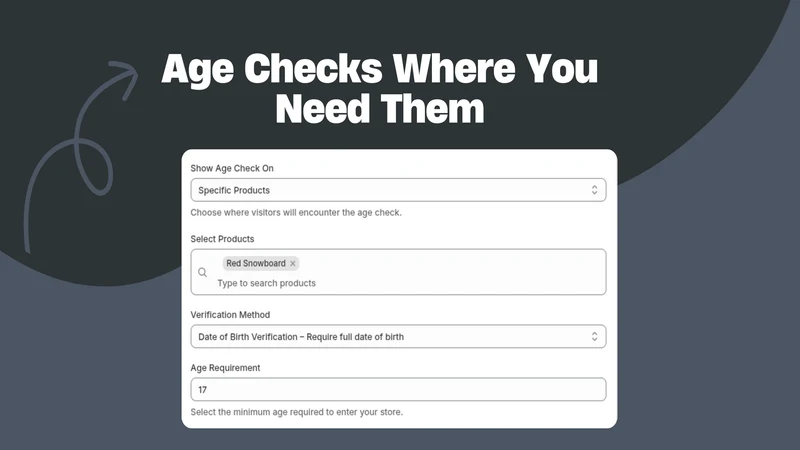 AgeSafe: Age Gate & Verify