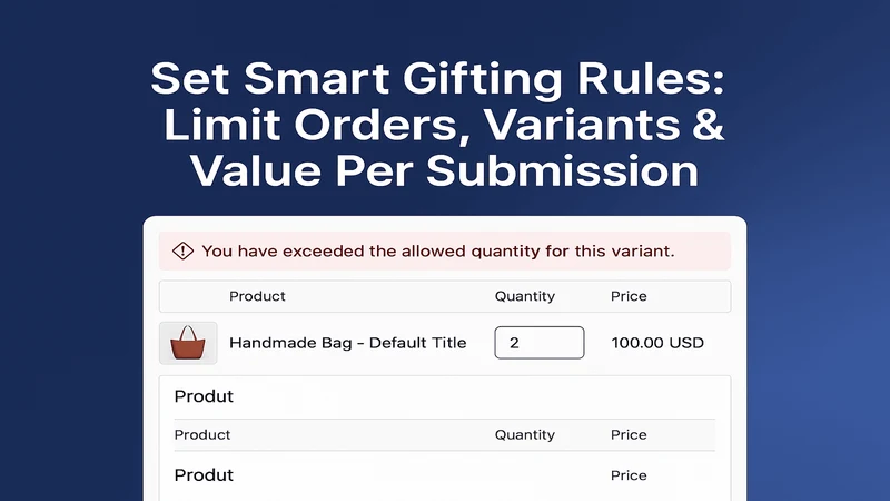 Influencer Gifting Form ‑ REV