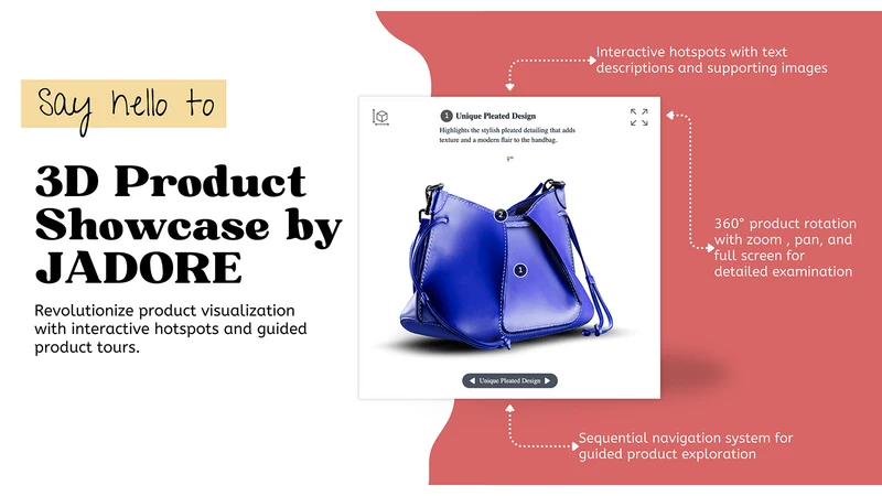 3D Product Showcase by Jadore
