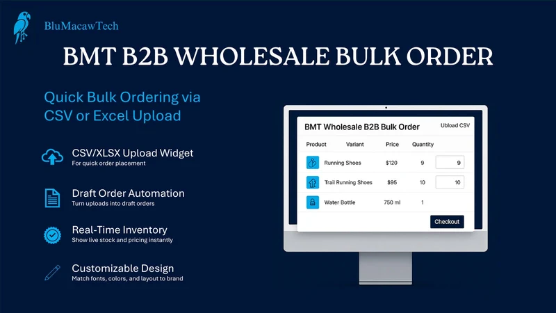BMT B2B Wholesale Pricing