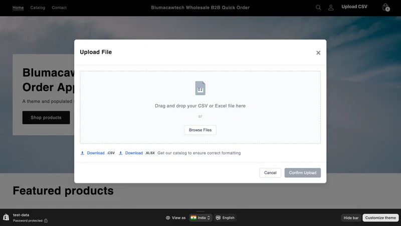 BMT B2B Wholesale Pricing