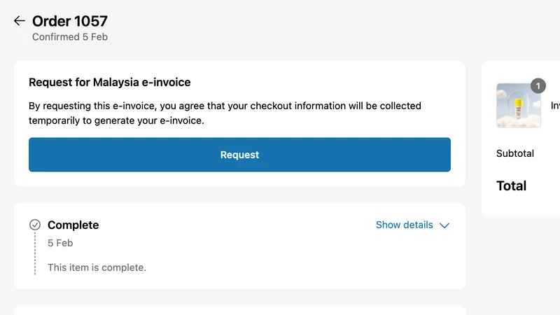 WebCEO E‑Invoice Malaysia