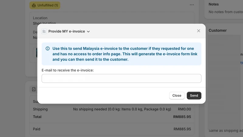 WebCEO E‑Invoice Malaysia