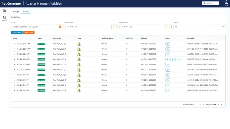 TrueCommerce Order Fulfillment
