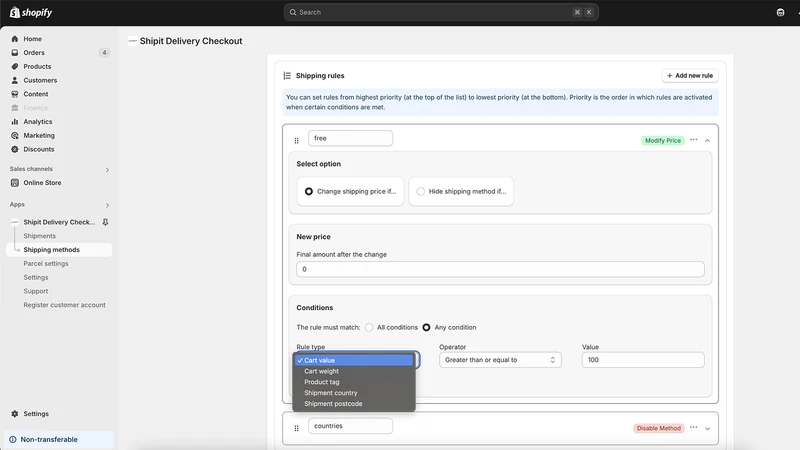 Shipit Delivery Checkout