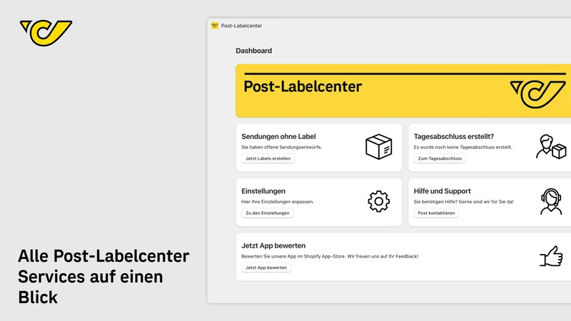Post‑Labelcenter (offiziell)