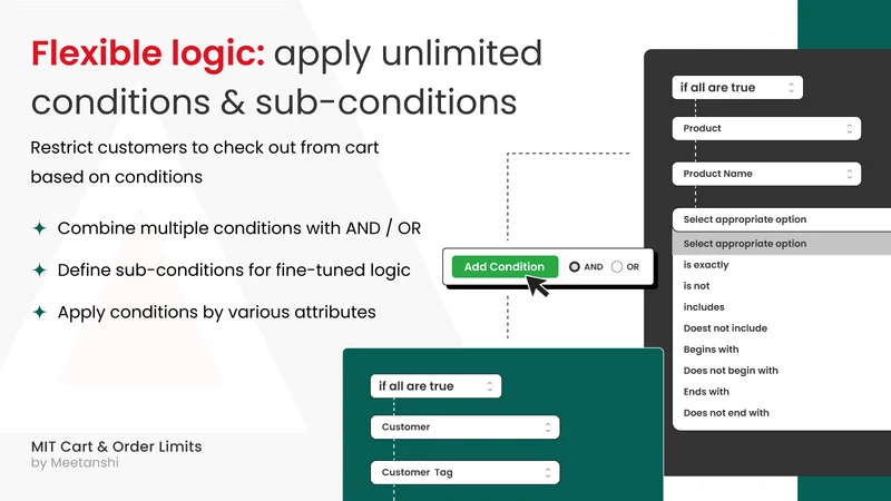 MIT Cart & Order Limits