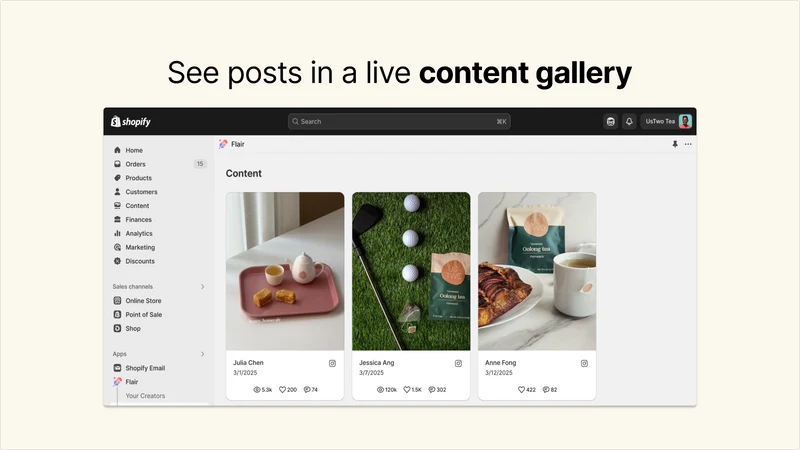 Flair: Creator Marketing