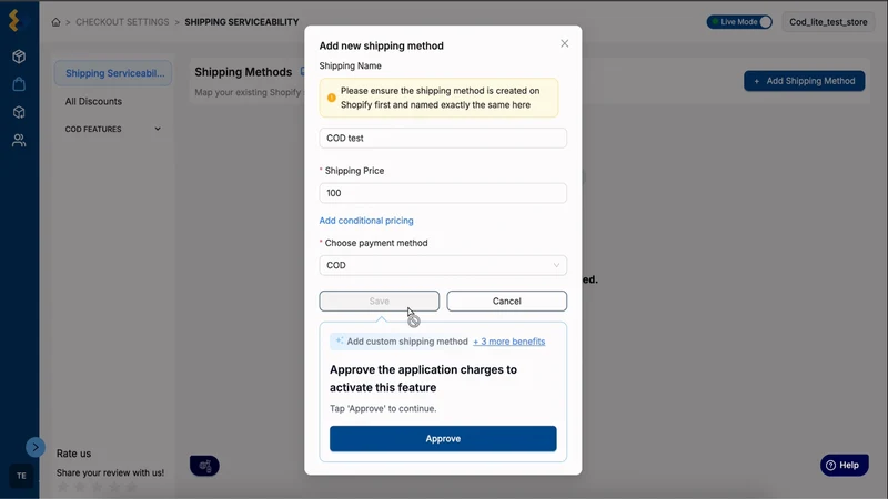 Kwik COD Form ‑ Dropshipping