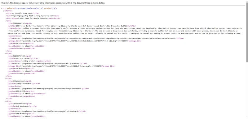 5LD Shopping Feed Manager