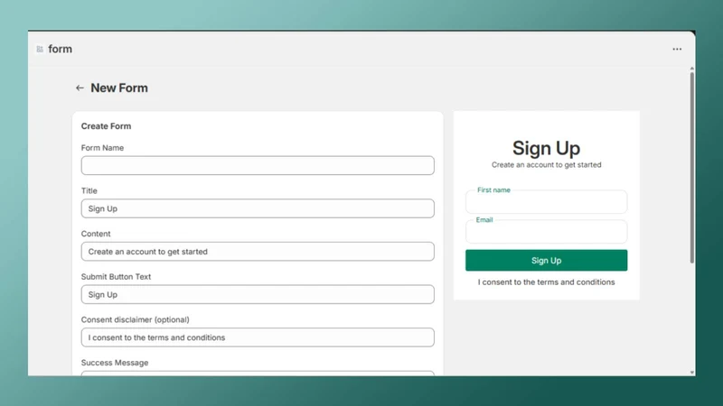 Forms ‑ Opal Infotech