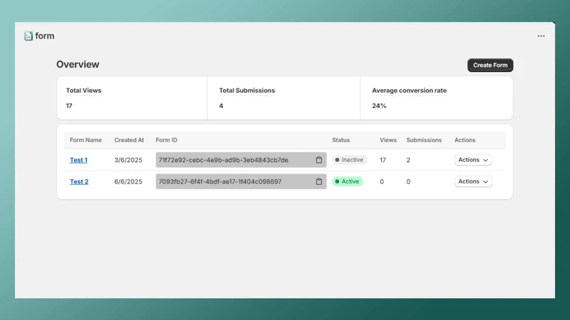 Forms ‑ Opal Infotech