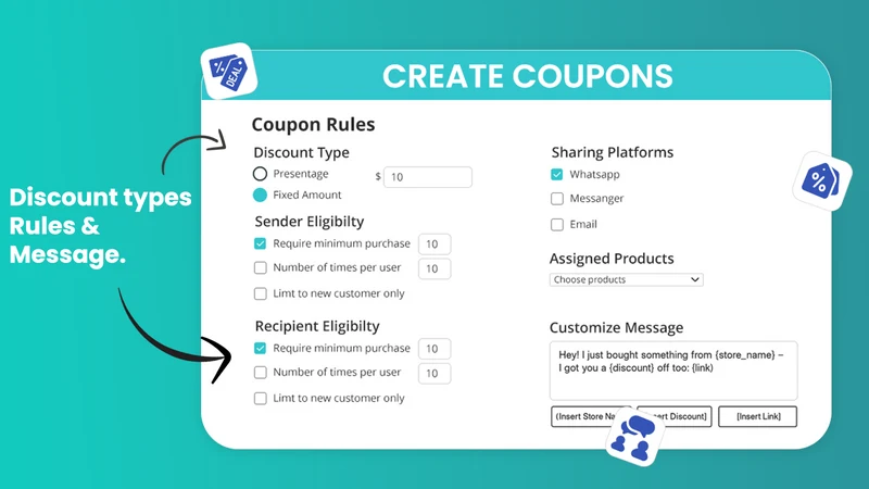 Share Cart: Share for Discount