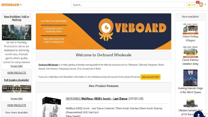 Ovrboard Wholesale