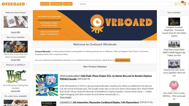 Ovrboard Wholesale