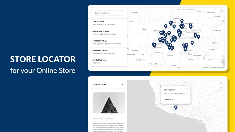Store Seek Store Locator Map
