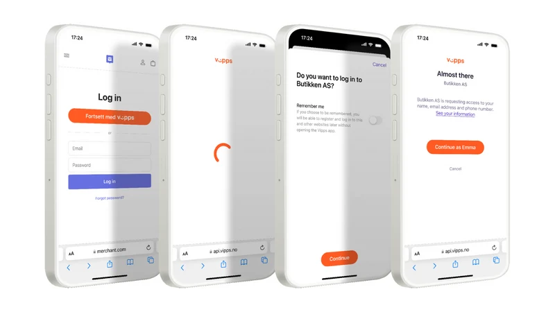 Vipps MobilePay Login