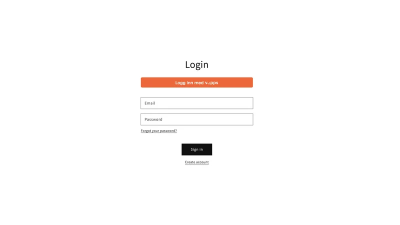 Vipps MobilePay Login
