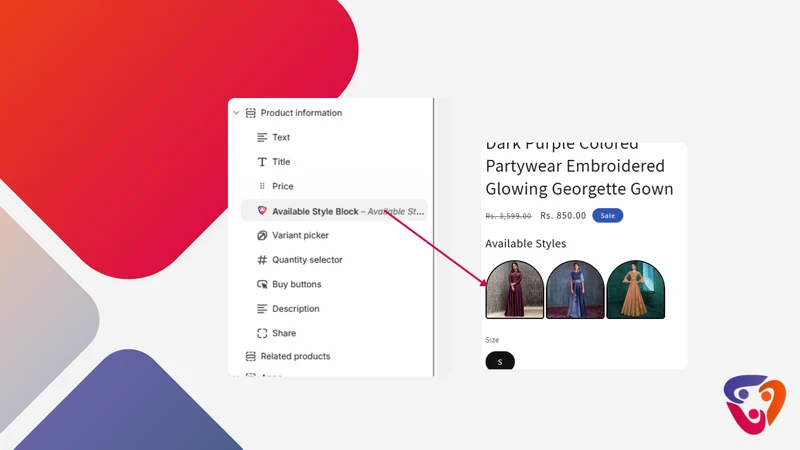 OnlyWeb Product as Variants