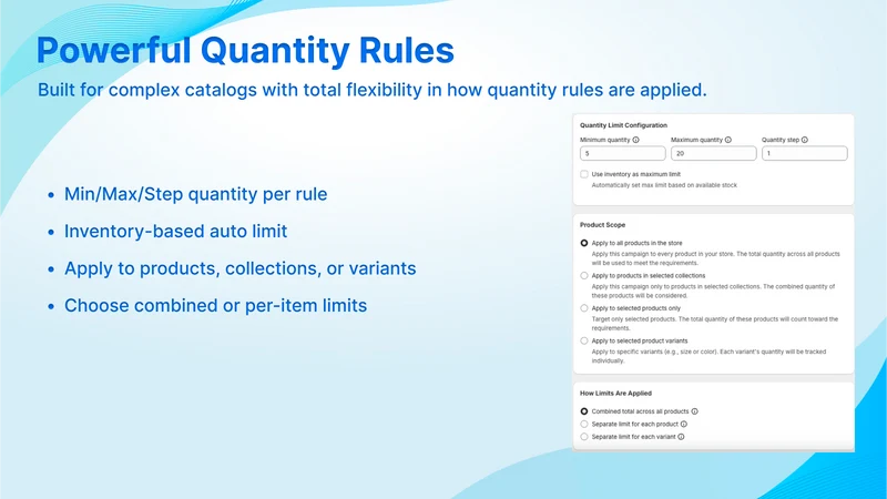 Nexo ‑ Order Limits Quantity