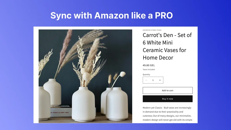 Panton Amazon Importer