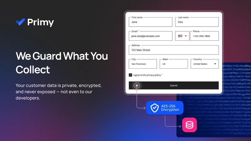Primy Form Builder File Upload