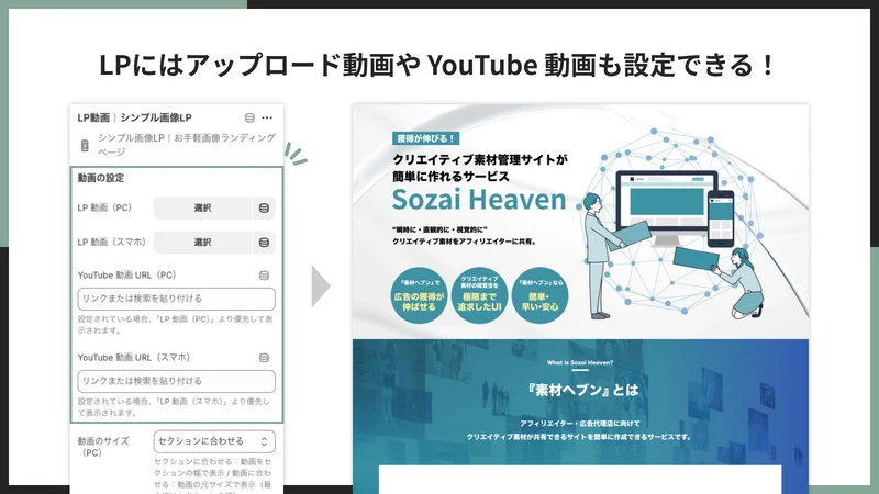 UR: Image Landing Page
